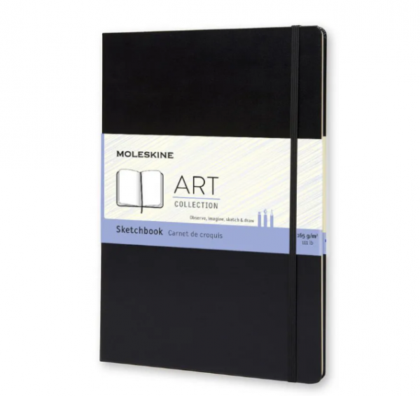 Блокнот Moleskine Art [artbf832] 48 л без разметки твердая обложка artbf832 черный